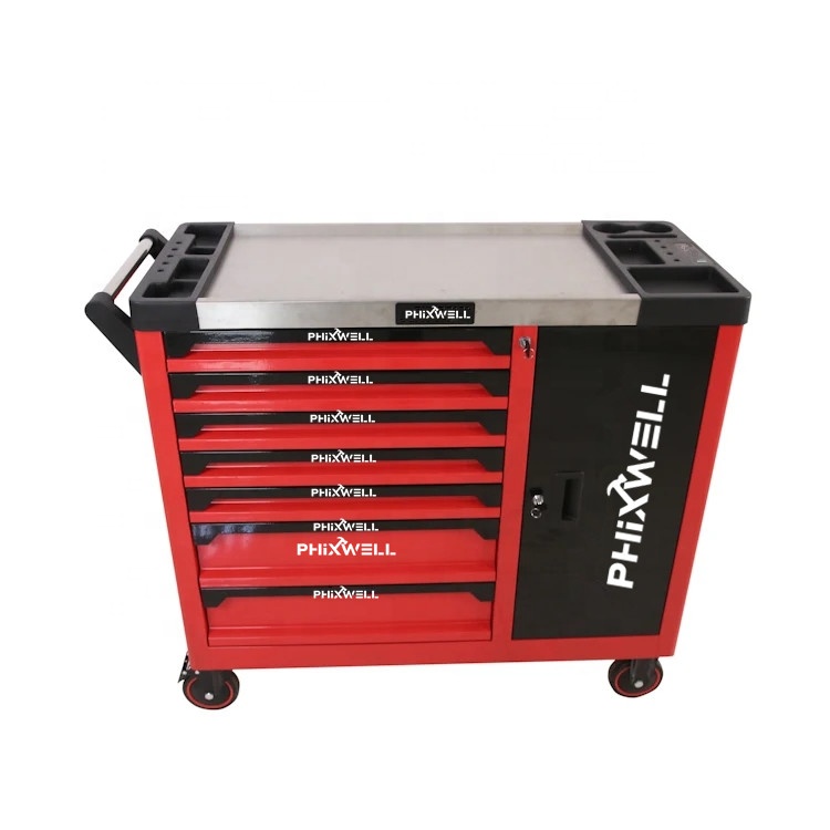 Phixwell XXL 7 Drawers Tool Ca - Workshop Tools Trolley recensione e prezzo