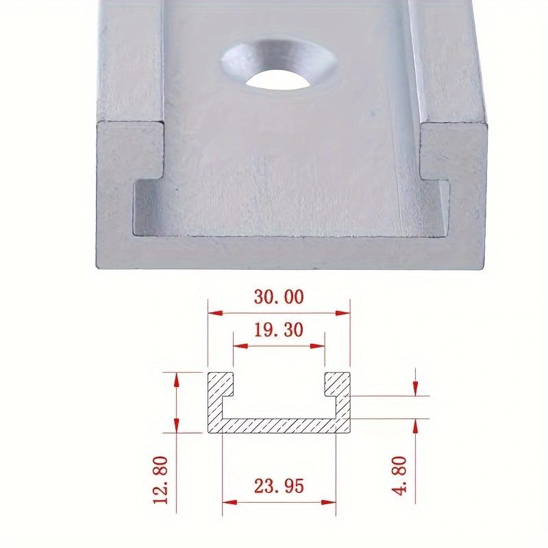 2pcs 800mm 30 Type T-track & 6 - Dowel Jig Kit recensione e prezzo