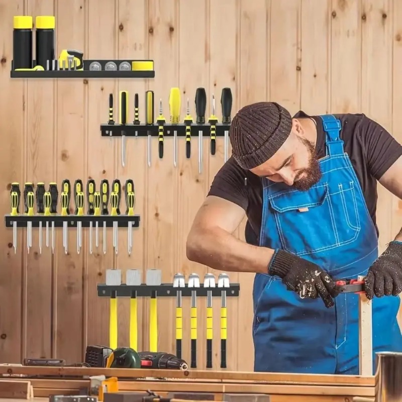 Metal Workshop Tool Wall Rack  - Workshop Tools Holder recensione e prezzo