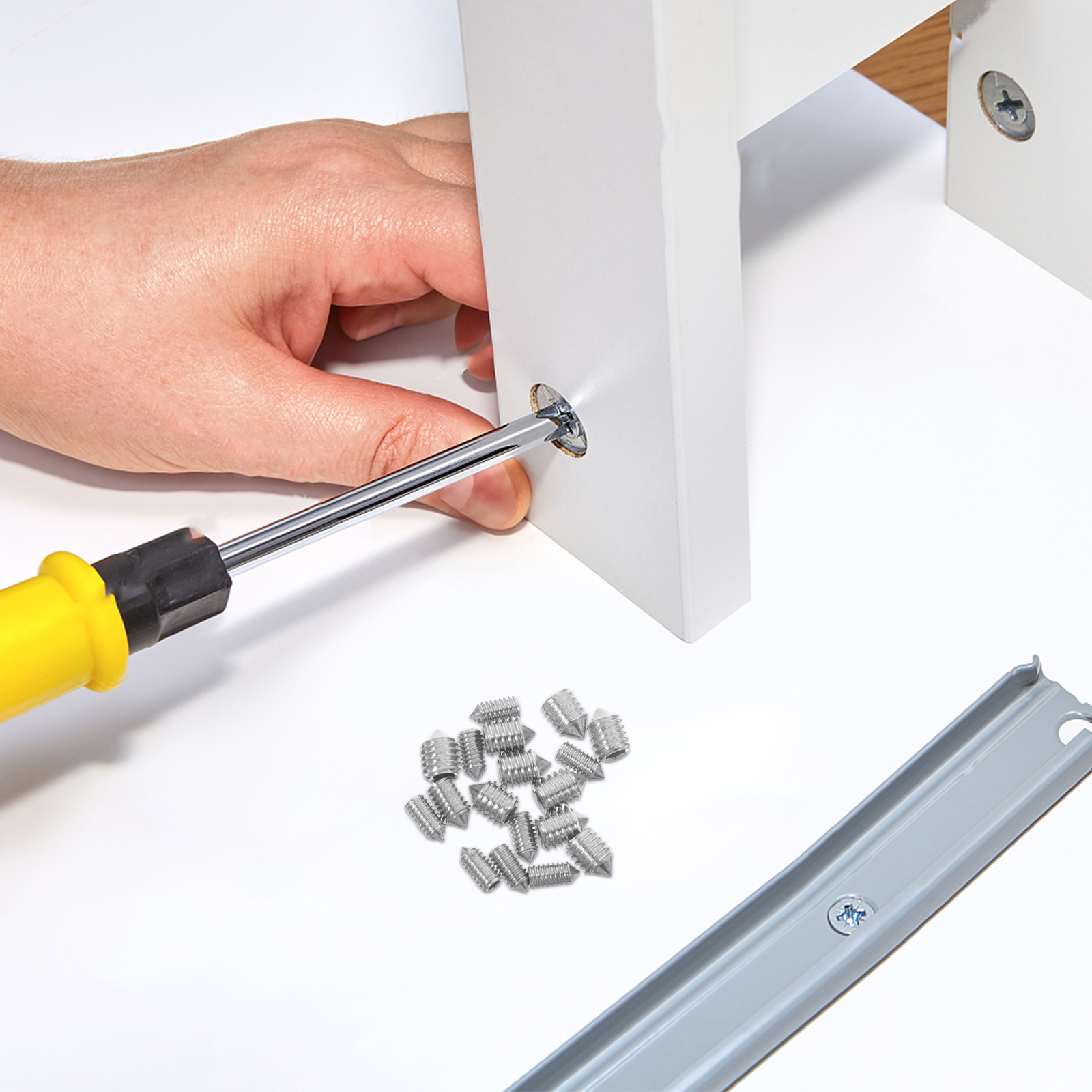 20pcs Towel Rack Screws Stainl - Screw Organizer Kit recensione e prezzo