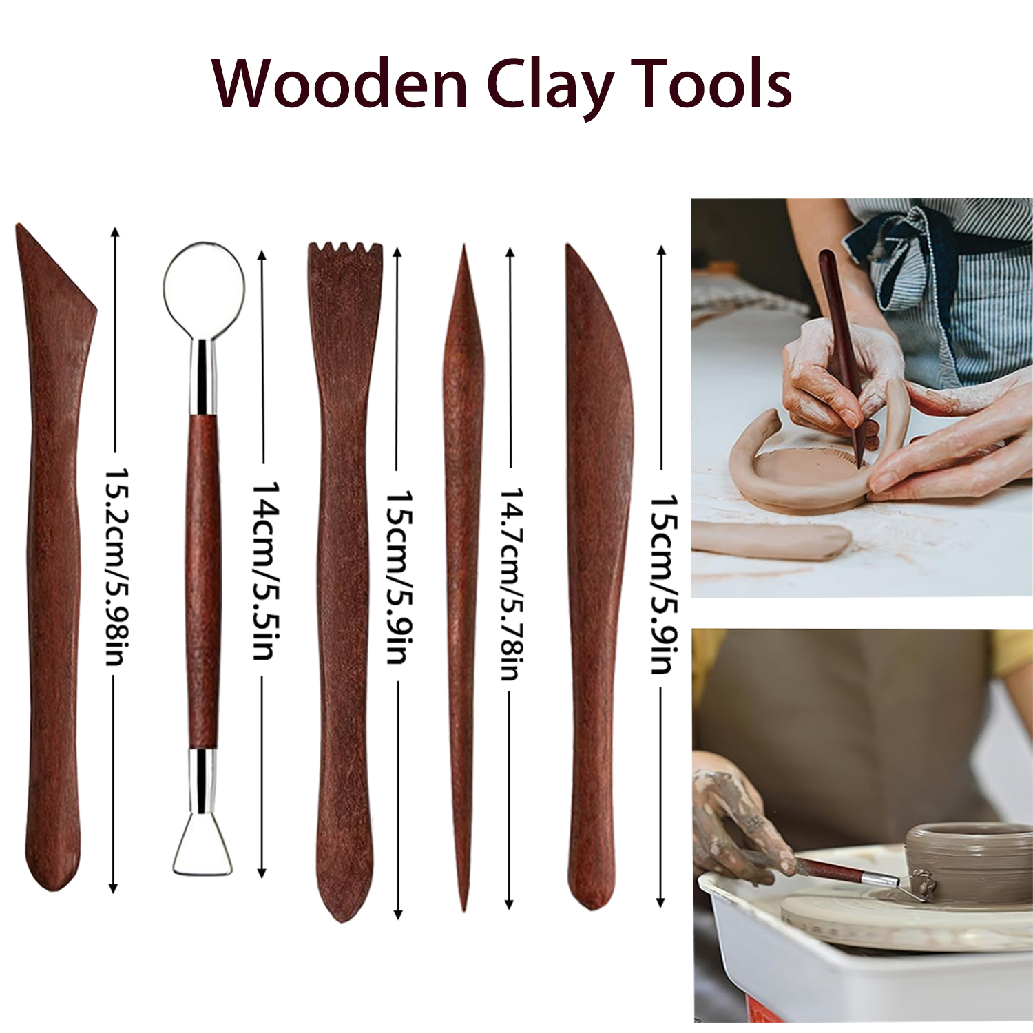25/40Pcs Pottery & Clay Sculpt - Chisel Set Wood recensione e prezzo