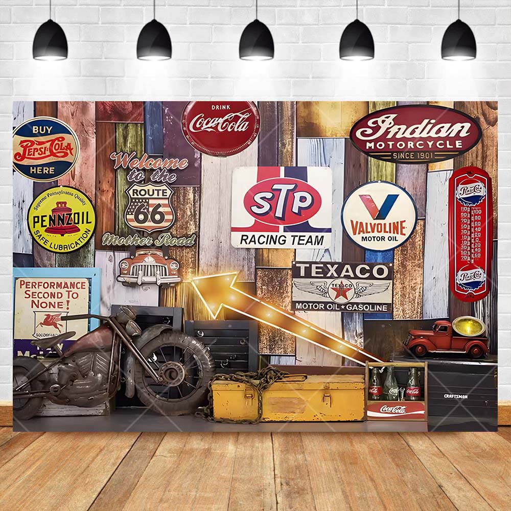 Retro Motorcycle Car Repairs G - Tools Workshop Kids recensione e prezzo