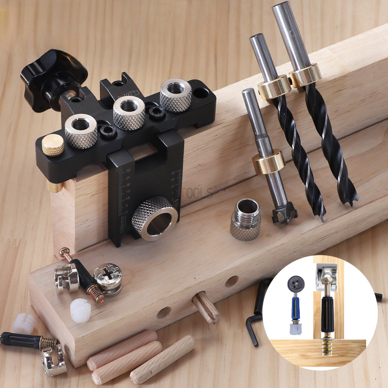 3 in1 Adjustable Doweling Jig  - Dowel Jig Kit recensione e prezzo