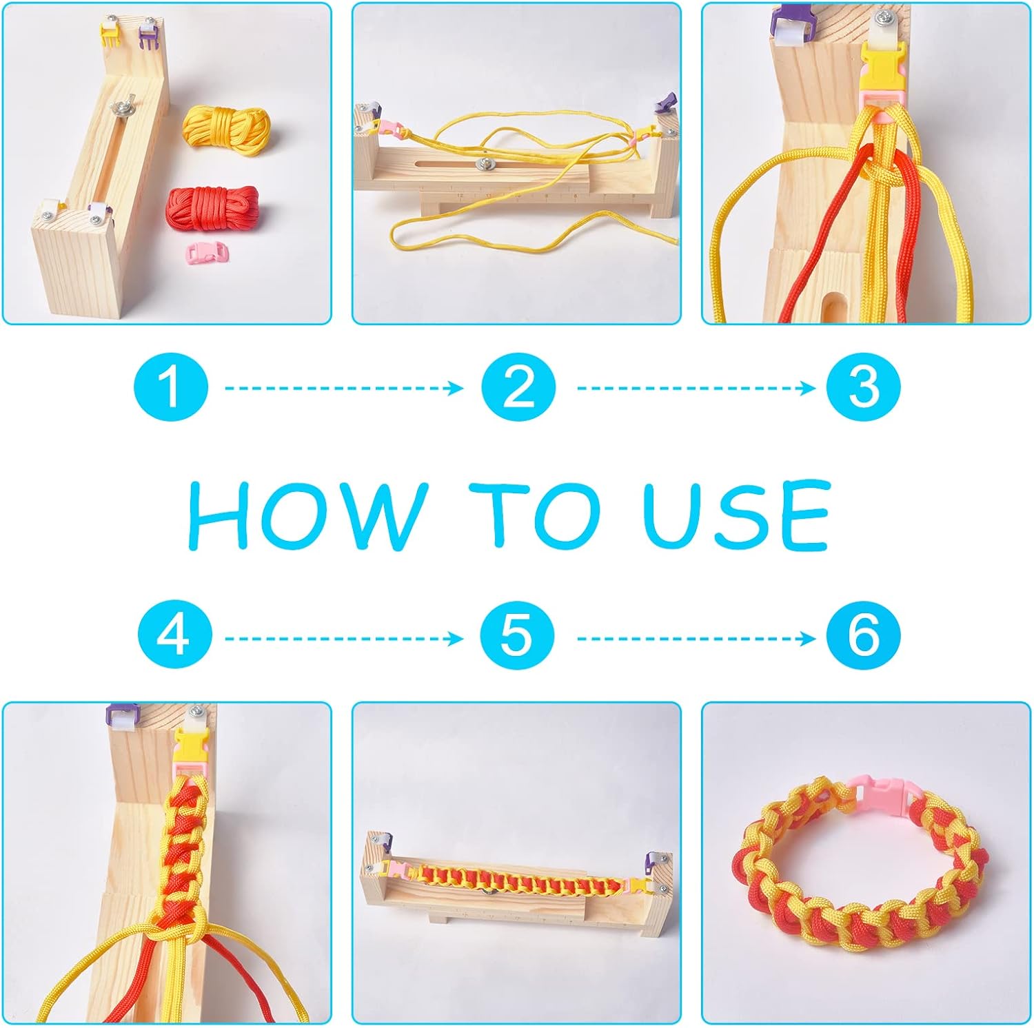 Wood Paracord Jig Bracelet Mak - Dowel Jig Kit recensione e prezzo