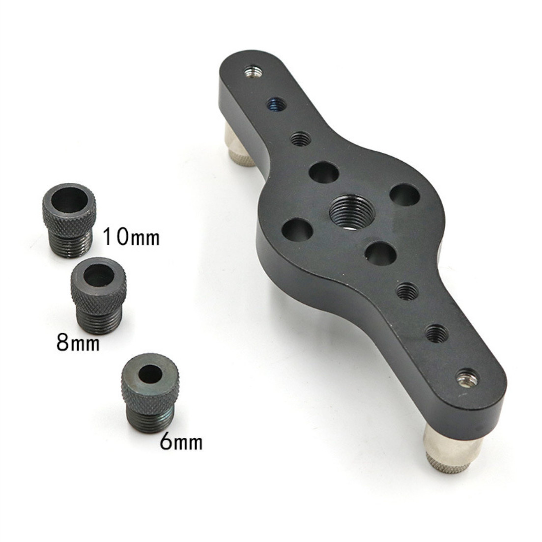 6/8/10mm Alloy Vertical Hole J - Dowel Jig Kit recensione e prezzo