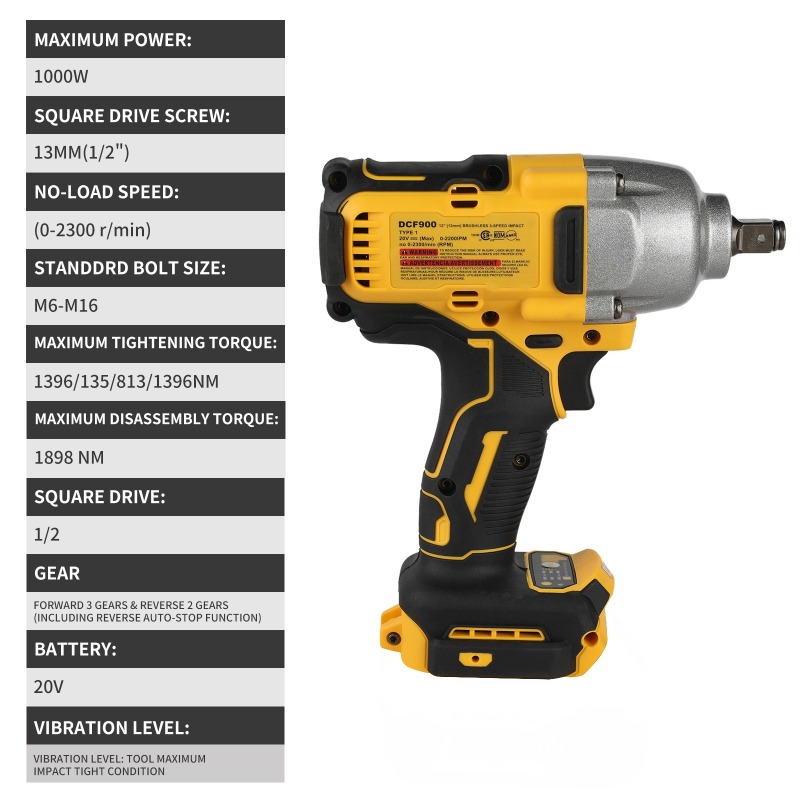 High Torque Cordless Impact Wr - Workshop Tools Uses recensione e prezzo