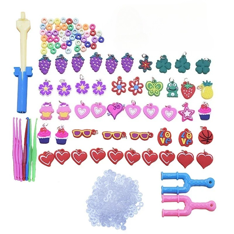 DIY Handmade Rubber Bands Loom - Tools Workshop Kids recensione e prezzo
