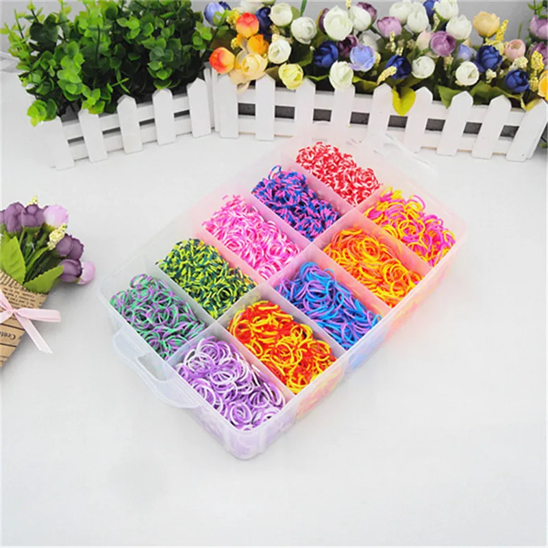 DIY Handmade Rubber Bands Loom - Tools Workshop Kids recensione e prezzo